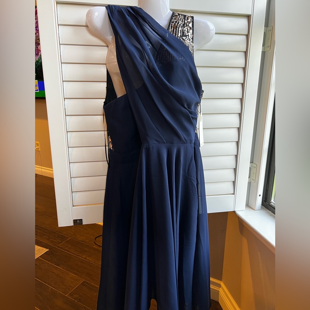 Phillip Lim Target Navy Blue Cocktail Dress